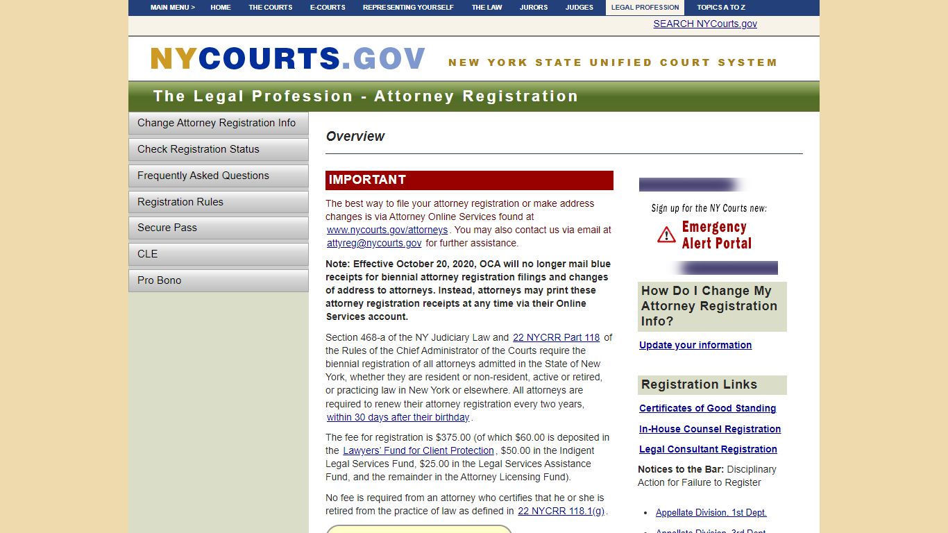Attorney Registration - Overview | NYCOURTS.GOV